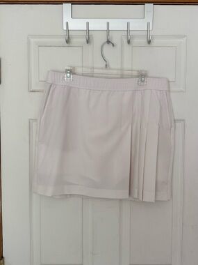Ralph Lauren Polo Golf White Pleated Front Skort